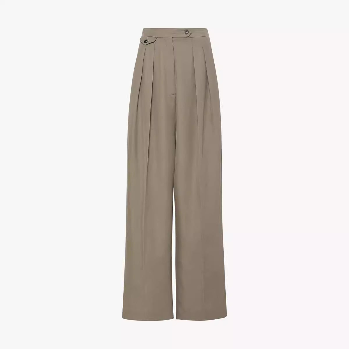 Tailored Straight Casual Wide-leg Pants For Women